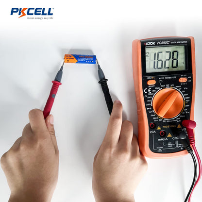 PKCELL AA AAA Batteries Combo Pack 24 Count - 12 Double AA Batteries and 12 Triple AAA Batteries, 1.5V High-Performance Alkaline Batteries Value Pack, 10-Year Shelf Life