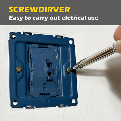 Gifts for Dad Men Him,2 Pack Multitool Pen,Multi-tool Pen with [Stylus, Ballpoint Pen, 6 refills, 4" Ruler, Level, Phillips Screwdriver,LED] (Yellow)