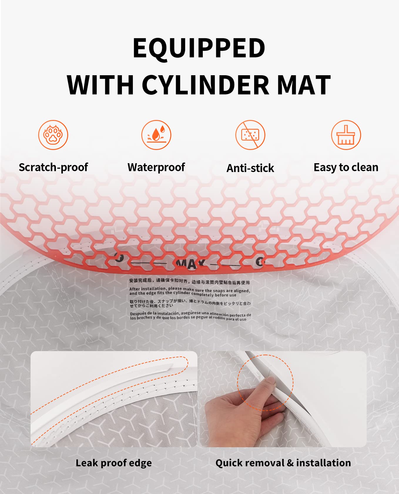 PETKIT PuraMax Self Cleaning Litter Box with N50 Odor Eliminator, xSecure Automatic Scooping, Large Space Cat Box with Waste Bags