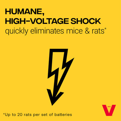 Rat Zapper Classic RZC001-4 Indoor Electronic Mouse and Rat Trap - 1 Electric Trap