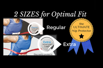 NipEaze - The Original Sports Nipple Cover - Nipple Chafing Prevention (Regular - 15pairs)