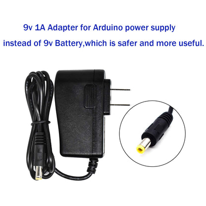 REXQualis Super Starter Kit Based on Arduino UNO R3 with Tutorial and Controller Board Compatible with Arduino IDE