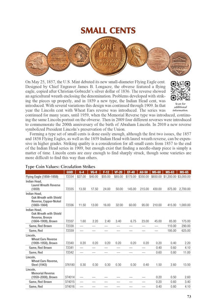 2026 - Stater 3 Coin Collection of Indian Penny, Buffalo Nickel and Steel Cent with the 2026 Red Book Guide to Coins 79th Edition Circulated Collection Seller Uncirculated