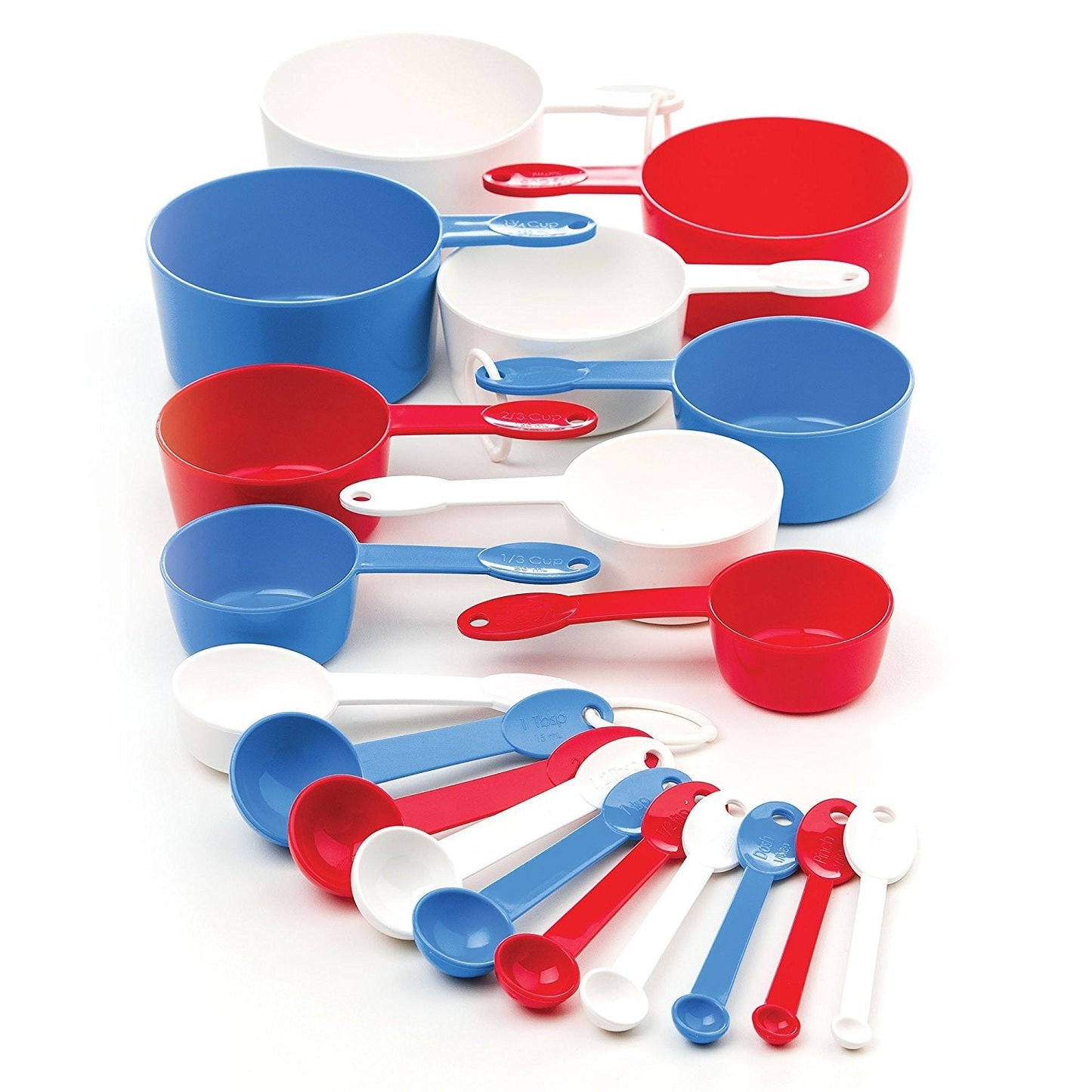 PrepWorks Ultimate Measuring Set - 19-Piece Set with Measuring Cups and Spoons for Accurate Dry and Liquid Ingredient Measurements