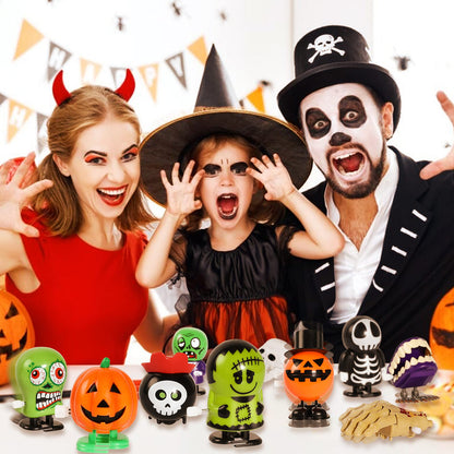 Max Fun 24pcs Halloween Wind Up Toys Assortment for Halloween Party Favors Treat Bag Stuffers Goody Bag Filler Halloween Treats Prizes (Halloween)