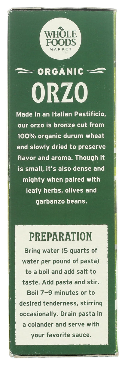 365 by Whole Foods Market, Organic Orzo, 16 Ounce