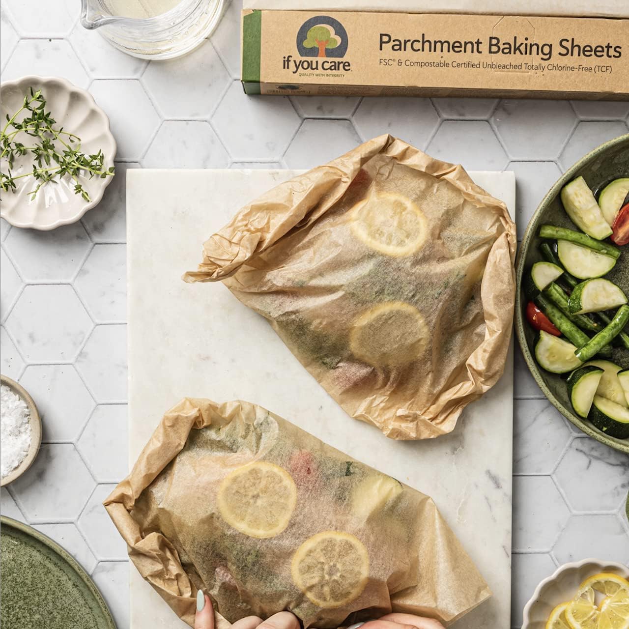 If You Care, Parchment Baking Sheets, 24 Count
