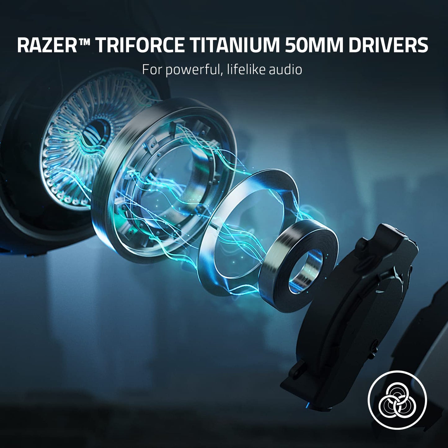 Razer Kaira Pro Dual Wireless Gaming Headset w/Haptics for PlayStation 5 / PS5, PC, Mobile, PS4: HyperSense - Triforce 50mm Drivers - Detachable Mic - 2.4GHz and Bluetooth w/SmartSwitch - RGB Chroma