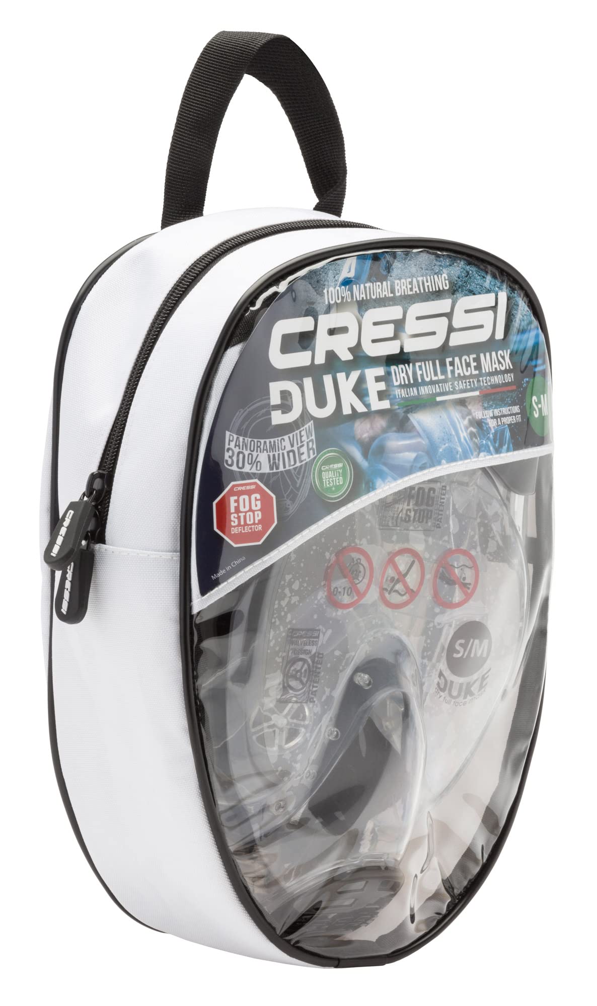 Cressi Duke Dry, Black/Black, M/L