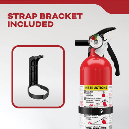 Kidde Multi Purpose Fire Extinguisher for Home, Office, Dorm, Residential, 1A10BC, 2 Pack