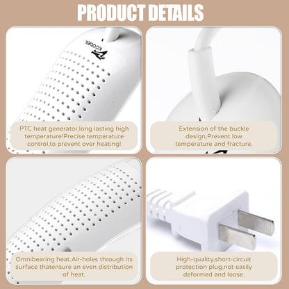 KOODER Boot Dryer,Shoe Dryer,Foot Dryer ! Eliminate bad odor and dry shoes!