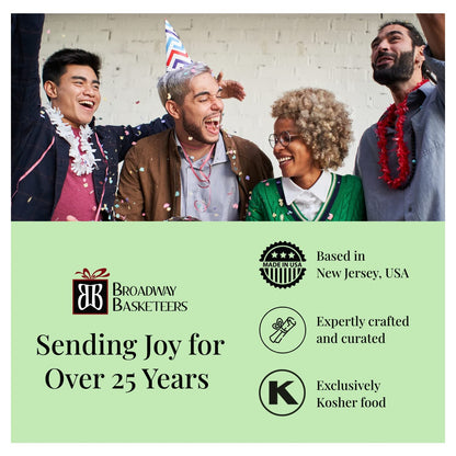 Gourmet Food Gift Basket Tower Snack Gifts for Women, Men, Families, College – Delivery for Holidays, Appreciation, Thank You, Congratulations, Corporate, Get Well Soon Care Package