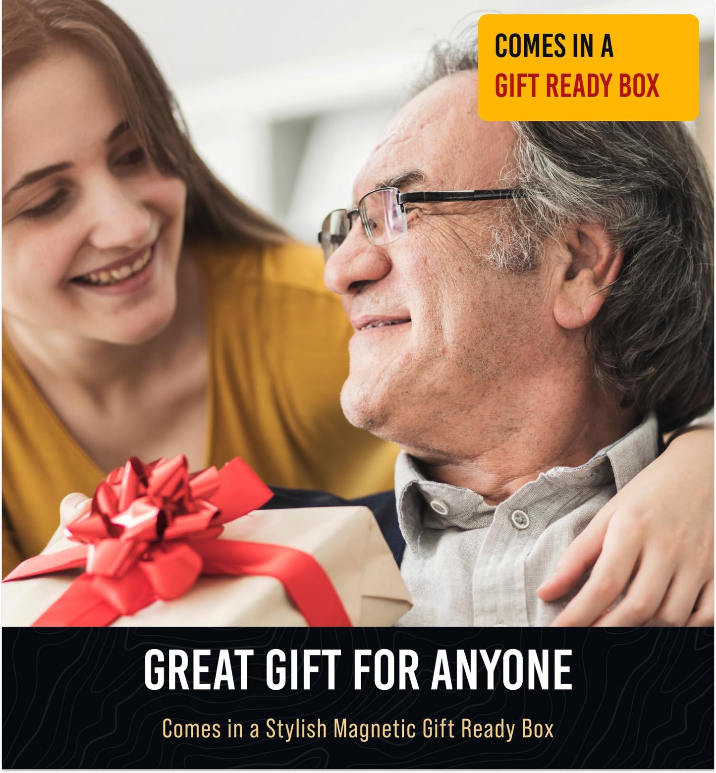 Luxury Brisket & Carving Knife - Thoughtful Gifts for Men and Dad - 12" Japanese AUS-10V Damascus Steel - 63+ HRC - Razor Sharp, Full Tang, Military Grade Ergonomic Handle