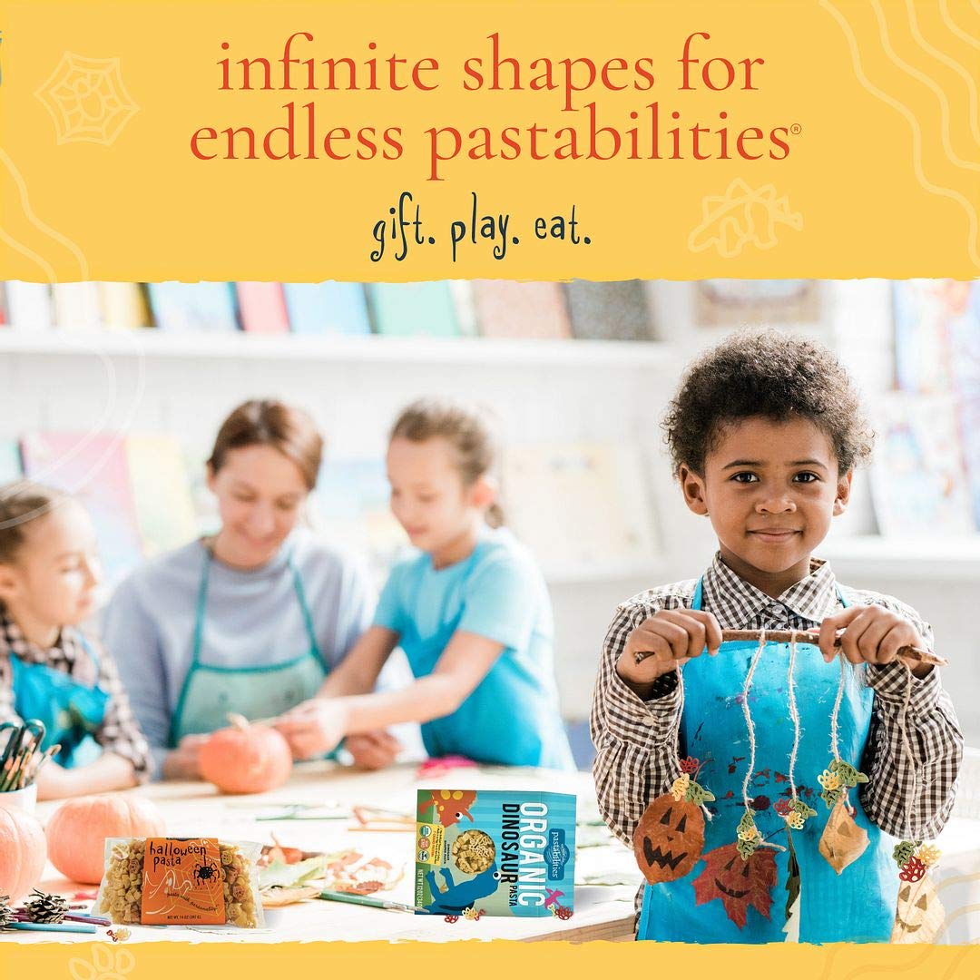 Pastabilities Fun Shaped Pasta for Kids (and Teachers) - ABC 123 Pasta - Letters and Numbers Fun Theme, Non-GMO Natural Wheat Pasta, All-Natural, Kosher Certified, Made in the USA, (2 Pack,14 Oz)