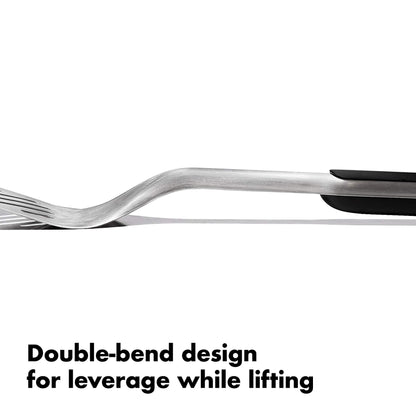 OXO Good Grips Grilling Tools, Tongs and Turner Set, Black