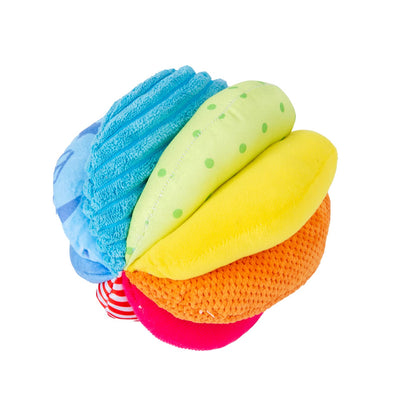 Montessori Baby Toys Play Kit - Mirror, Peekaboo, Knob Puzzle, Spinning Drum, Rainbow Ball - 6-12 Months Toddlers