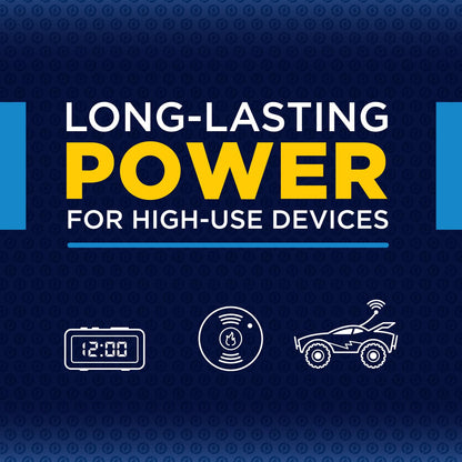 Rayovac High Energy 9V Batteries (8 Pack), Alkaline 9 Volt Batteries