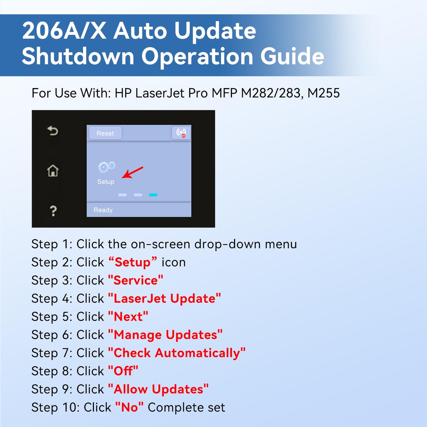 MYTONER 206X Black High Yield Toner Cartridge (with Chip) Compatible Replacement for HP 206X 206A W2110X W2110A for Color Pro MFP M283fdw M283cdw Pro M255dw M255nw M283 M255 M282 Printer (2 Pack)