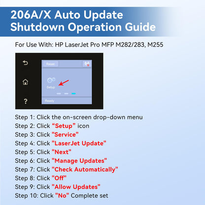 MYTONER 206X Black High Yield Toner Cartridge (with Chip) Compatible Replacement for HP 206X 206A W2110X W2110A for Color Pro MFP M283fdw M283cdw Pro M255dw M255nw M283 M255 M282 Printer (2 Pack)