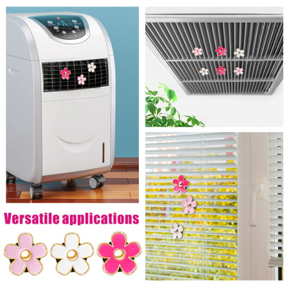 Pink Car Accessories for Women Teen Girls 6PCS Cute Auto Scent Air Fresheners Vent Clips Girly Daisy Flower Decorations Interior Aesthetic Things Cars Perfume Decor Stuff Christmas Gifts for Her Mom