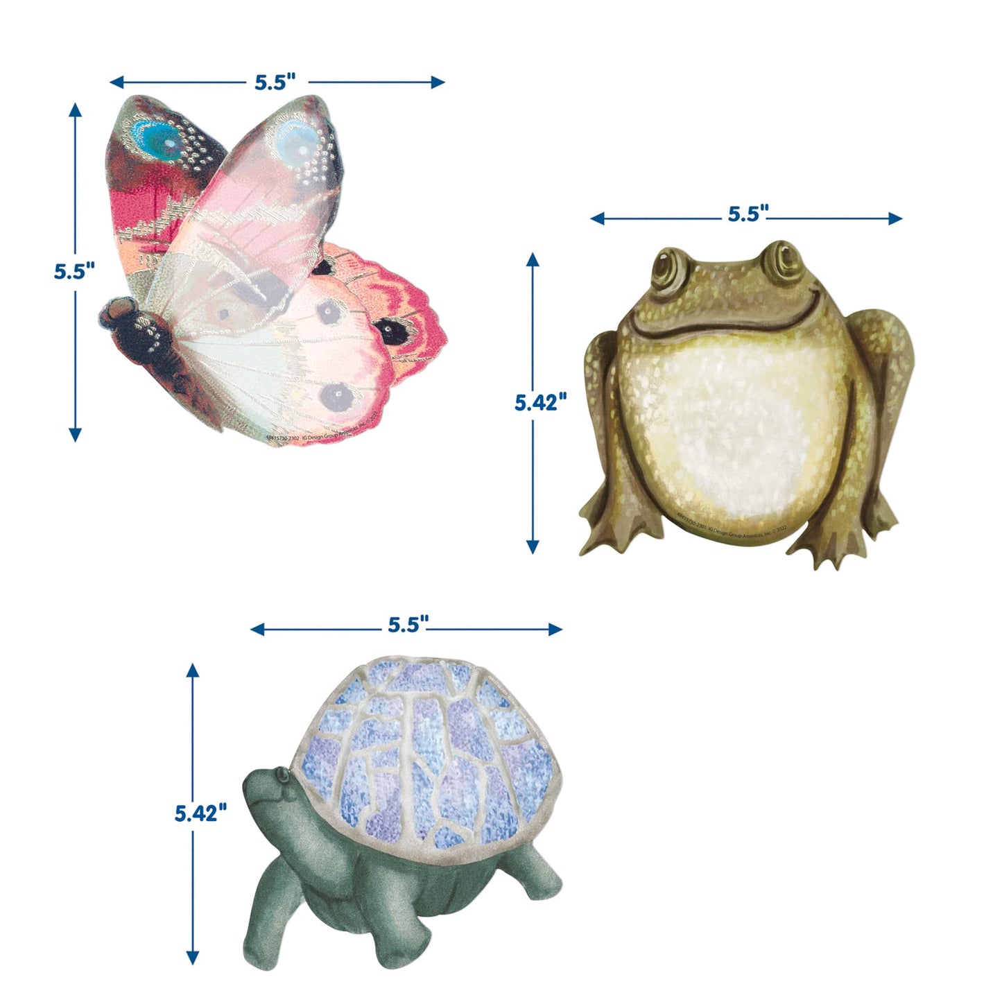 Eureka Curiosity Garden Paper Cut-Out Classroom Decorations for Teachers, 36 Pieces