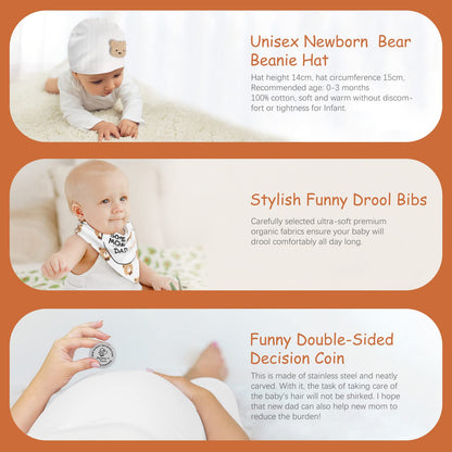 New Mom Gifts for Women, Top Pregnancy Gifts for New Parents Gender Reveal Gifts with Mom and Dad Tumbler Set for First Time Moms, Expecting Parents to Be, Gender Reveal, Baby Shower…