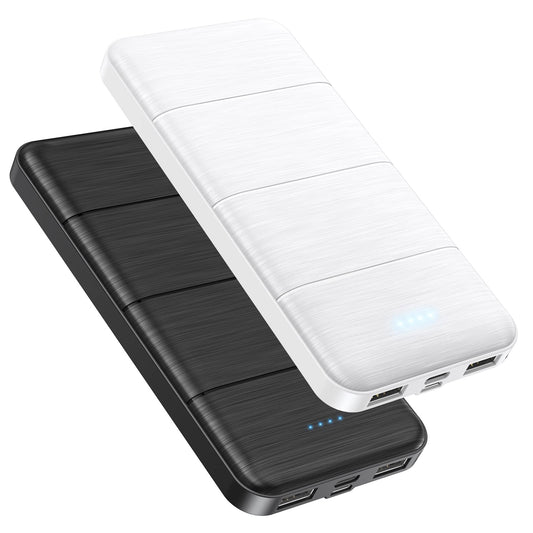 LOVELEDI Portable-Charger-Power-Bank - 2 Pack 15000mAh Dual USB Power Bank Output 5V3.1A Fast Charging Portable Charger Compatible with Smartphones and All USB Devices