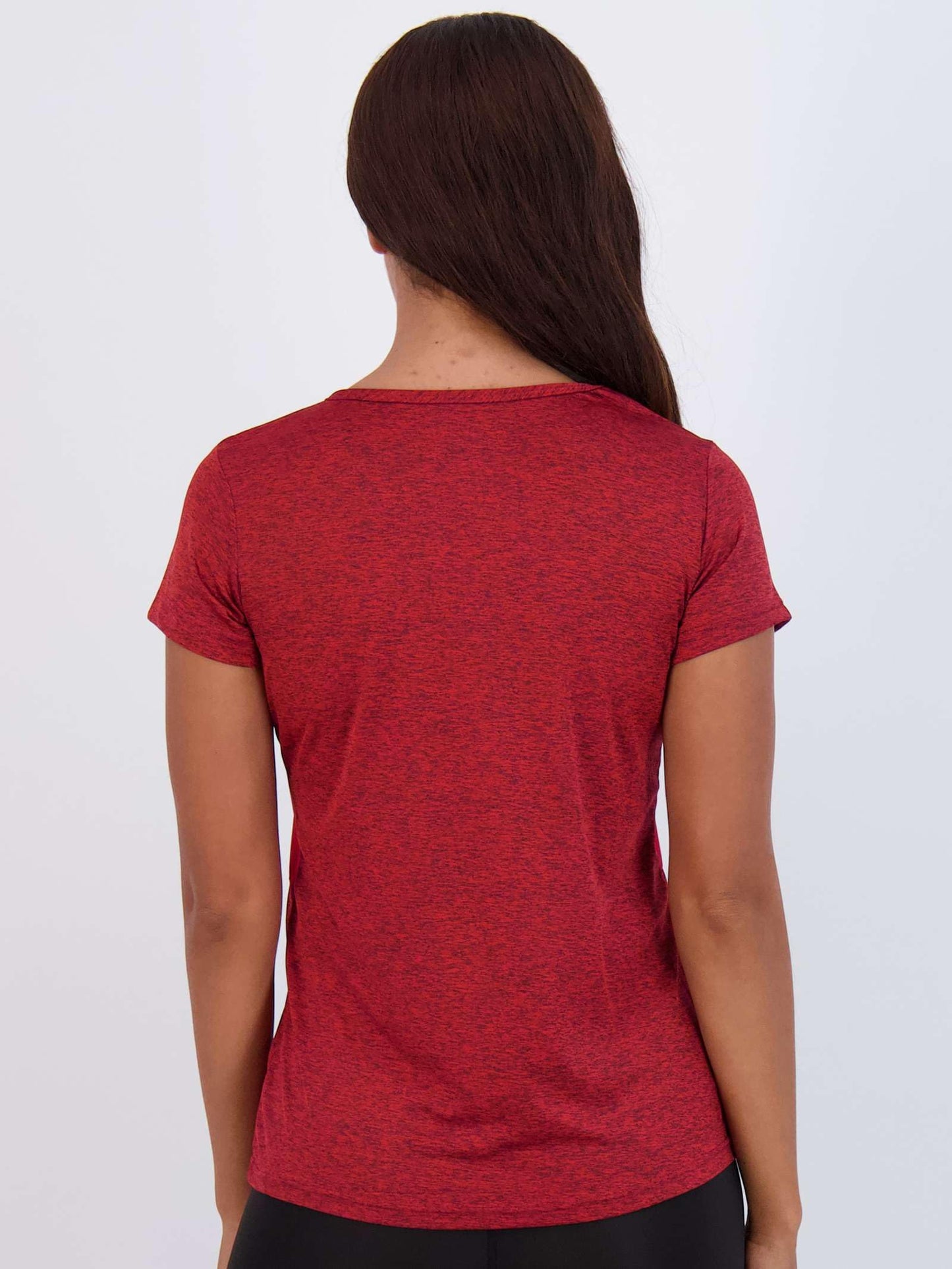 Real Essentials 5 Pack: Women's Dry Fit Short Sleeve V Neck Workout Top - Fitness Pilates Gym Athletic Yoga T-Shirt (Plus Available), Set 3, XL