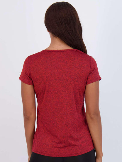 Real Essentials 5 Pack: Women's Dry Fit Short Sleeve V Neck Workout Top - Fitness Pilates Gym Athletic Yoga T-Shirt (Plus Available), Set 3, XL