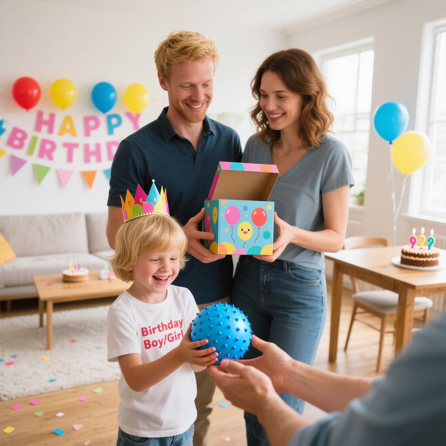 LOVEINUSA Bounce Ball, 12 Pack Sensory Massage Balls with Air Pump, for Stress Relief, Adult Sensory Toys & Kids Party Favors