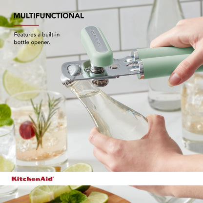 KitchenAid Gourmet Multifunction Can Opener / Bottle Opener, 8.36-Inch, Pistachio
