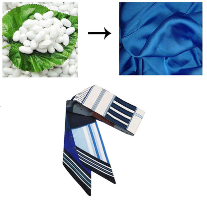 jeunecheval Purse Scarf for Women Bag Scarf Handbag Handle Accessory