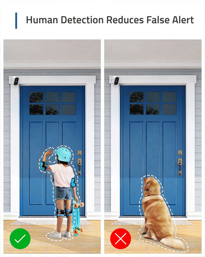 eufy security, eufyCam 2C Pro 4-Cam Kit, Wireless Home Security System with 2K Resolution, 180-Day Battery Life, HomeKit Compatibility, IP67, Night Vision, and No Monthly Fee.