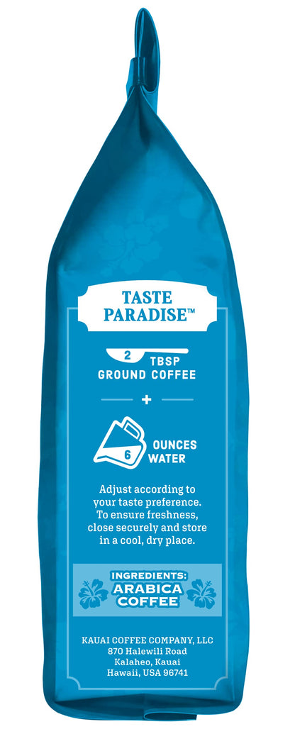 Kauai Coffee Koloa Estate Medium Roast - Whole Bean Coffee, 10 oz Package