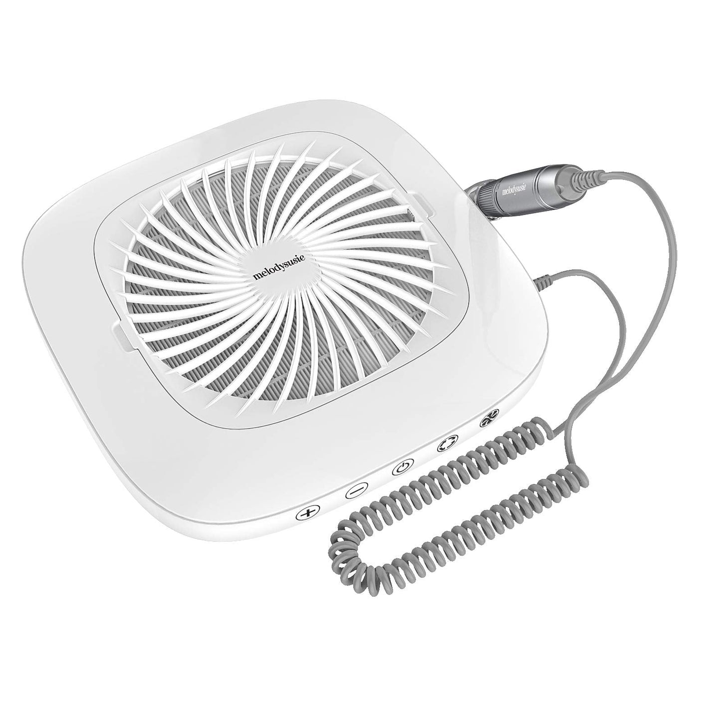 MelodySusie 2 in 1 Nail Drill with Nail Dust Collector, Gifts for Women, Professional 30000RPM Electric Nail Drill Efile with Nail Dust Vacuum Collector for Acrylic Gel Nails Polishing