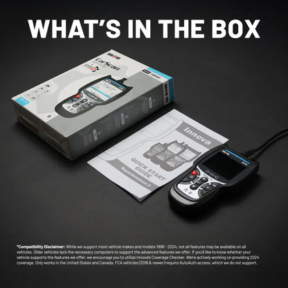 Innova 5210 OBD2 Scanner & Engine Code Reader, Battery Tester, Live Data, Oil Reset, Car Diagnostic Tool for Most Vehicles, Bluetooth Compatible with America's Top Car Repair App