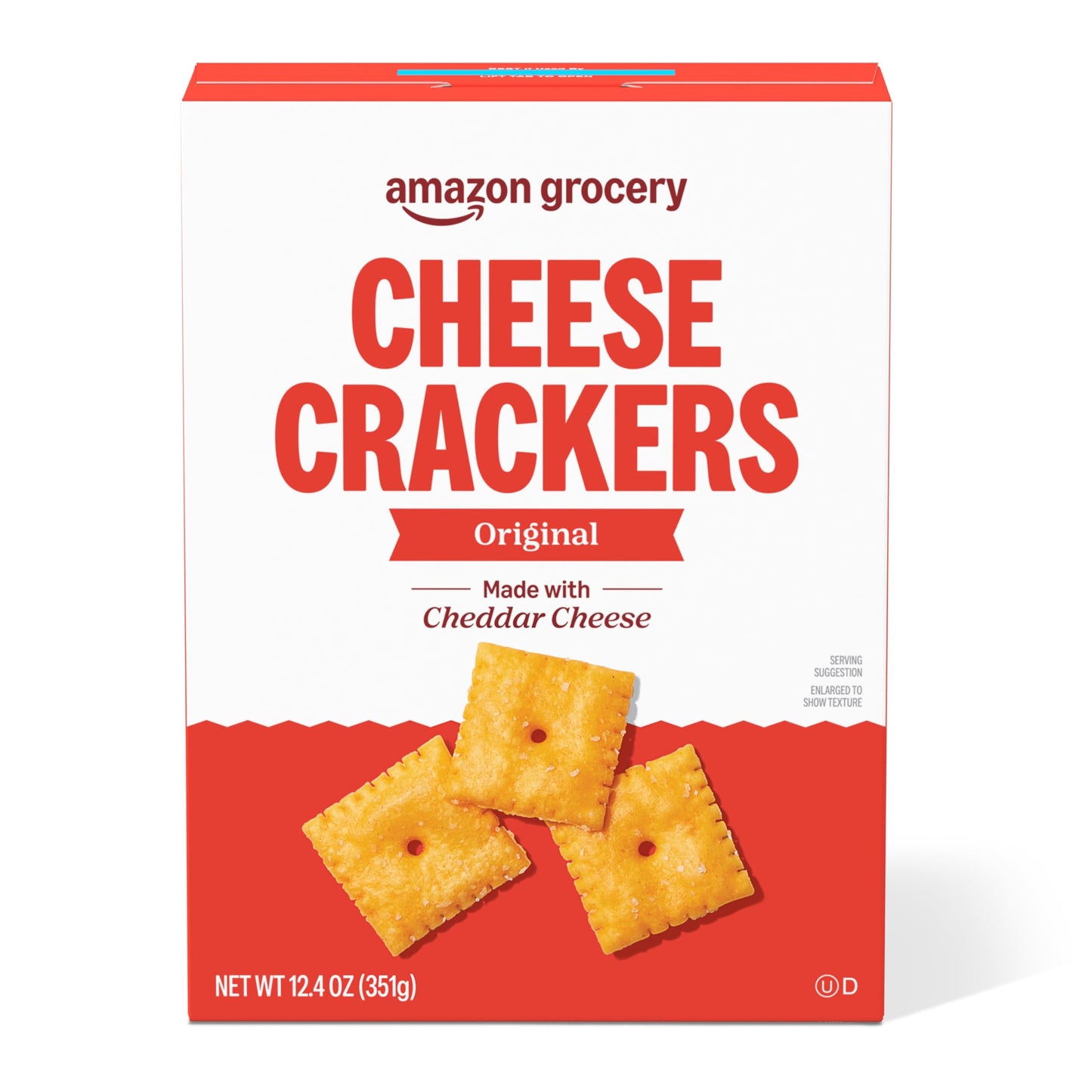 Amazon Grocery, Original Cheese Crackers, 12.4 Oz (Previously Happy Belly, Packaging May Vary)