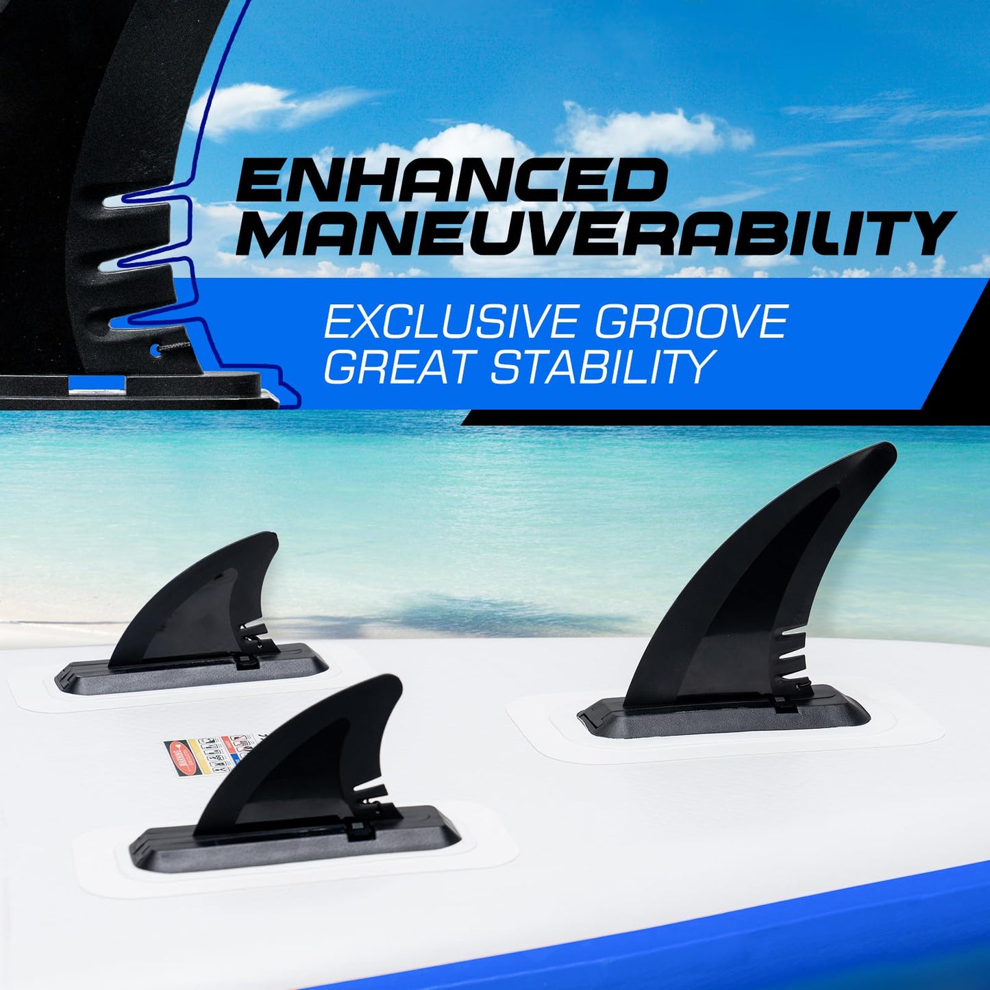 FunWater Stand Up Paddle Board Ultra-Light Inflatable Paddleboard with SUP Accessories for Adults & Youth of All Skill Levels