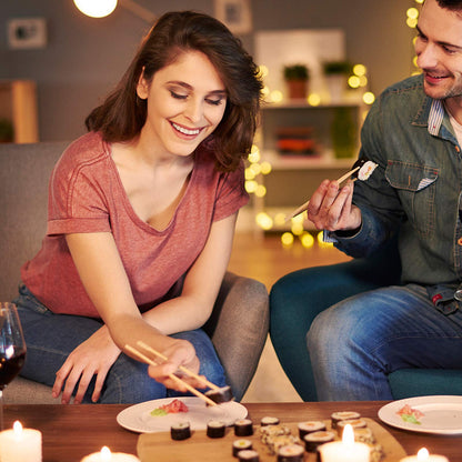 Luney Sushi Making Kit, All in One Sushi Roller Set Maker Kit with Bamboo Rolling Mat, Bazooka, Chopsticks Holders, Rice Paddle, Avocado Slicer for Beginners, Kids, Family, Friends, Home