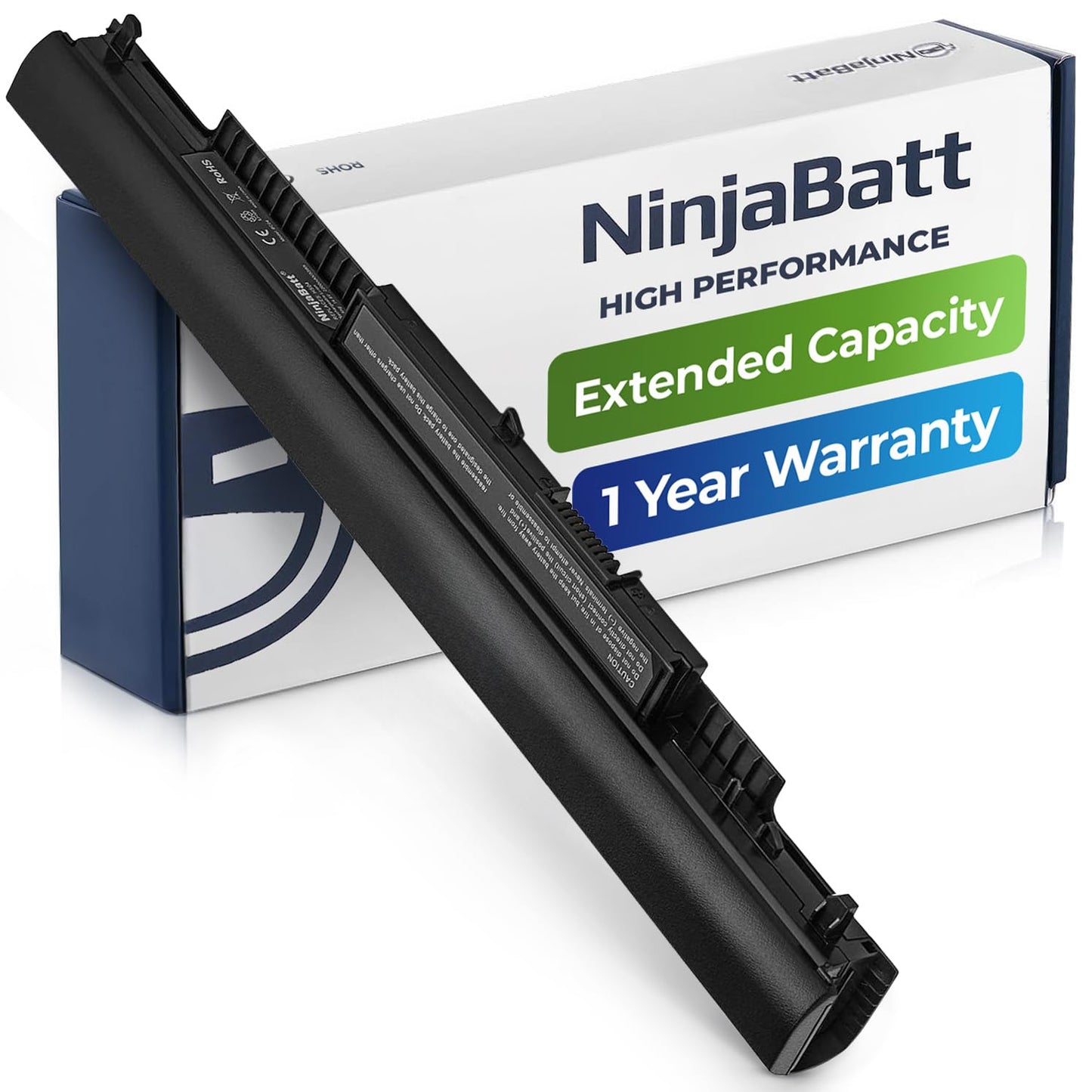 NinjaBatt 807956-001 HP Battery for HS04 HS03 807957-001 807611-421 HSTNN-LB6U Notebook 15-AY039WM TPN-I119 G4/G5 240 245 246 250 256 - High Performance