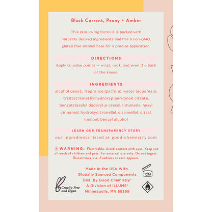 Good Chemistry Queen Bee Eau de Parfume Travel Spray