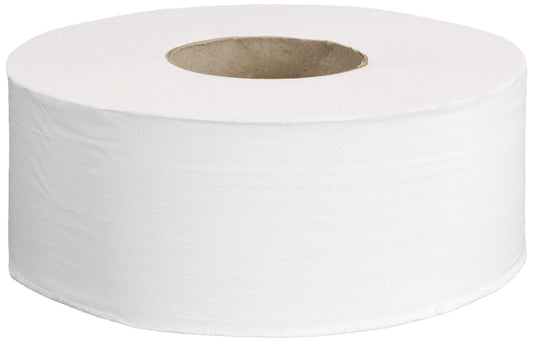 AmazonCommercial 2-Ply White 9' Jumbo Roll Toilet Paper/Bath Tissue (416972)|Bulk for Business |Septic Safe |Compatible with Universal Dispensers|FSC Certified |1000 feet per Roll (12 Rolls)()