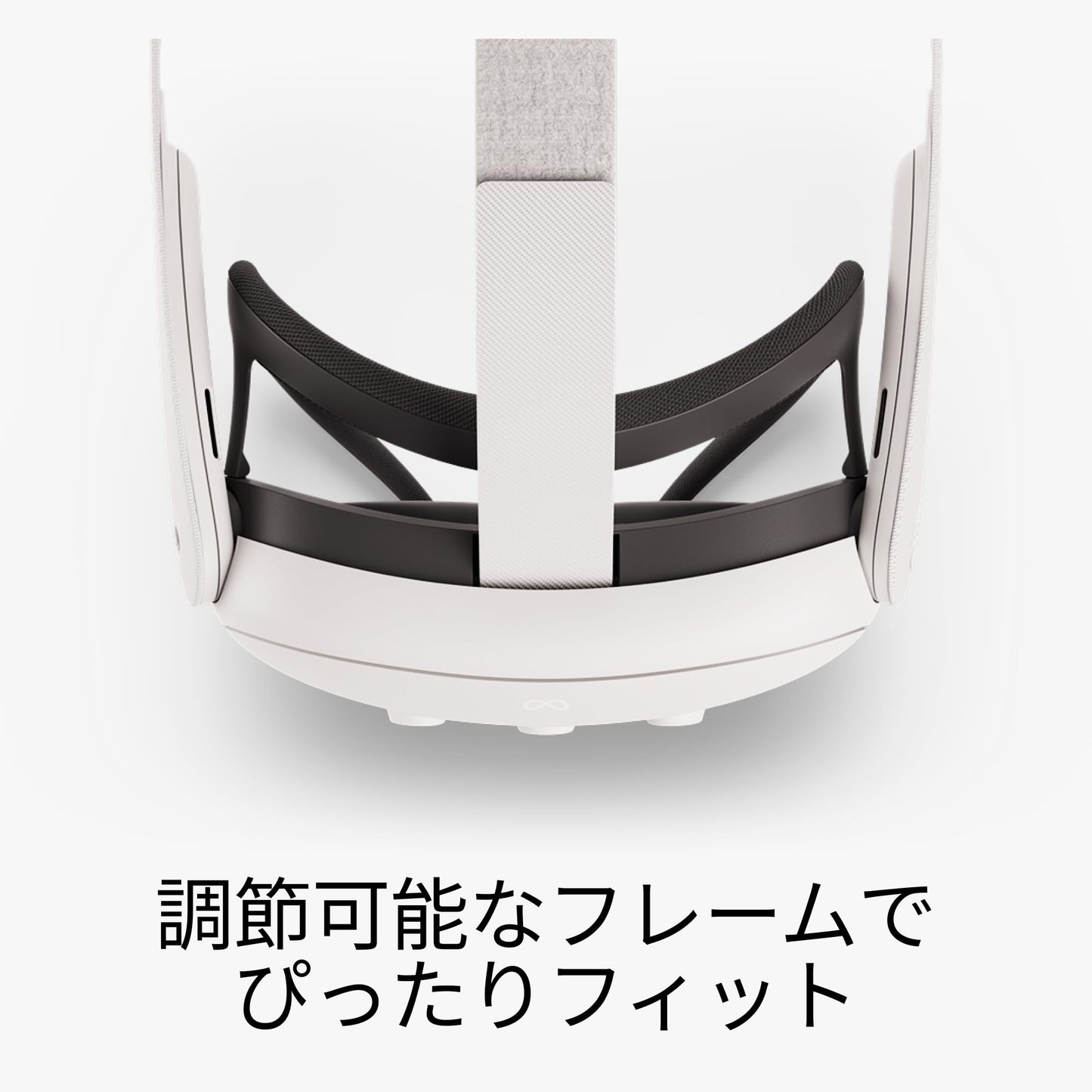 Meta Quest 3 Open Facial Interface — Works with Meta Quest 3 — Keeps Physical Room in Sight — Increases Visibility and Comfort