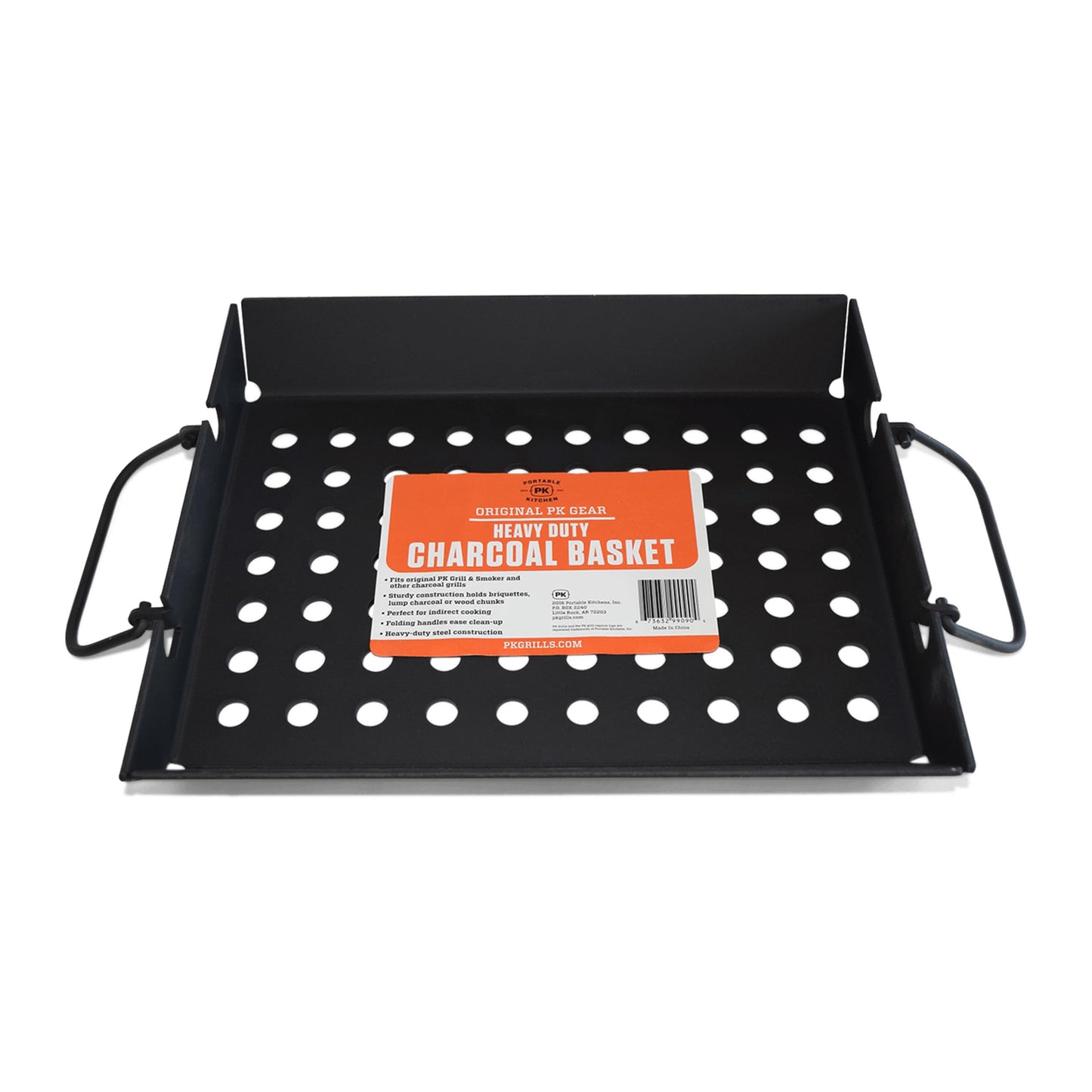 PK Grills Charcoal Basket Tray for Barbecue, BBQ Grill Accessories, Fits PK Original and other Charcoal Grills, PK99090
