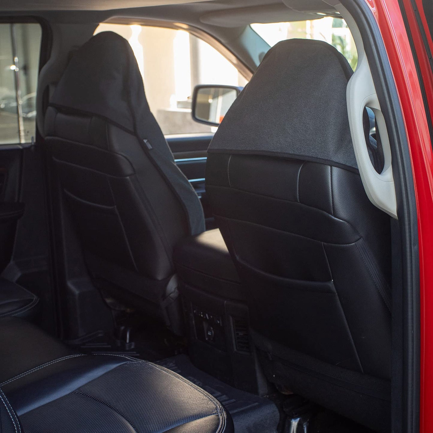 Leader Accessories 2pcs Grey Waterproof Towel Auto Car Seat Cover Protector Machine Washable - Fit Yoga Running Crossfit Athletes Beach Swimming Outdoor Sports