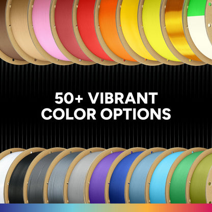 OVERTURE PLA Filament 1.75mm, Neatly Wound 3D Printer Filament 1kg Spool (2.2lbs), Dimensional Accuracy +/- 0.02 mm, Fit Most FDM 3D Printers (Black 1-Pack)