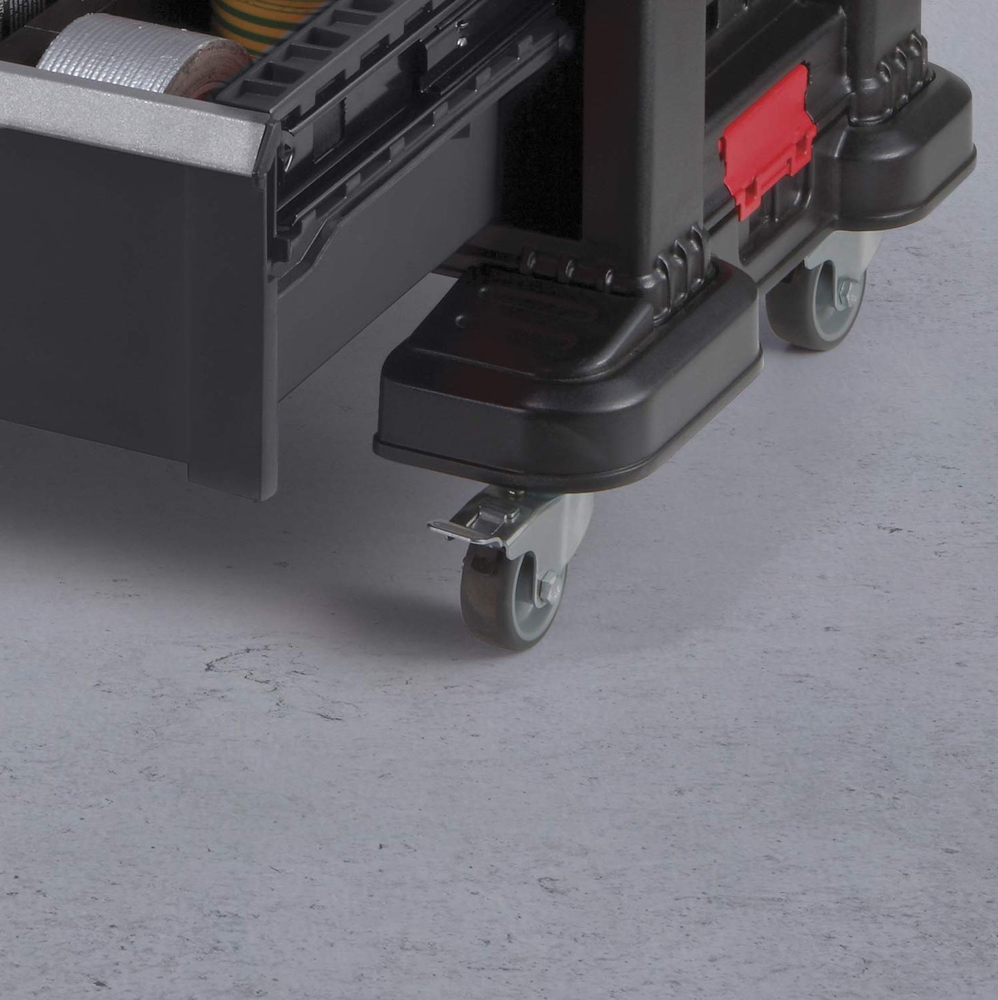 Keter 240762 5 Drawer Modular Garage & Tool Organizer, Black