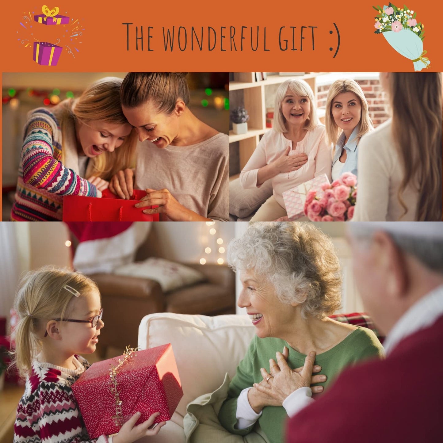 2 Pack Breakfast in Bed Tray for Eating, 16.92 x 12.6 Inch Bed Table Tray with Folding Legs & Handles, Bamboo Food Lap Trays Fits for Adult Kids Eating/TV/Surgery Recovery by Easoger. Set of 2