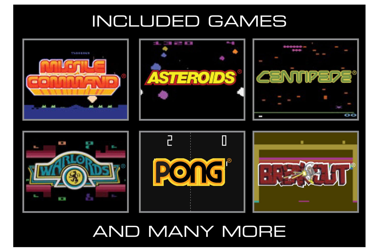 My Arcade Atari Pocket Player Pro: Handheld Portable Video Game Console with 100 Games, 2.75" Color Display, Ergonomic Design