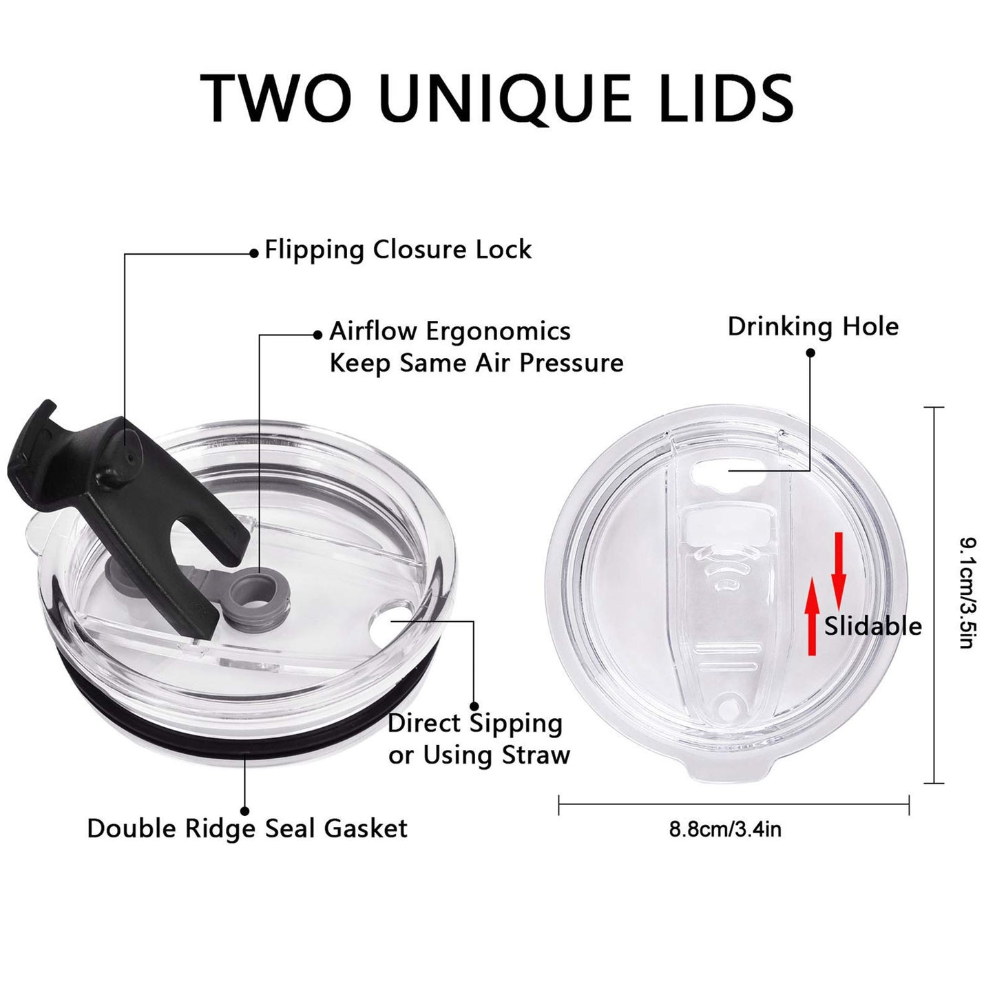 Lifecapido Grandpa and Grandma Travel Tumbler Set, Insulated Stainless Steel Tumbler with Lids, Funny Grandparents Christmas Gifts for Grandpa Grandma from Grandchildren Grandkids(20oz, Black&White)